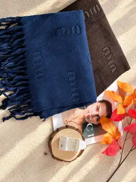 شال موهر حوله ای