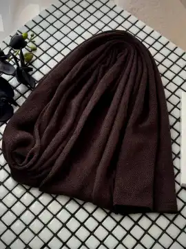 شال ساده موهر پاییزی — تصویر ۴