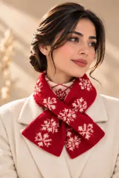 شال گردن پاپیونی وارداتی — تصویر ۵