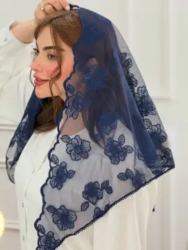 روسری دانتل سه گوش انحصاری — مدل ۷۰۸ — تصویر ۸