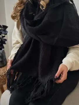 شال پاییزه قلاب بافی وارداتی