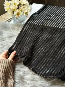 شال قلاب بافی پاییزه اورجینال وارداتی — تصویر ۵