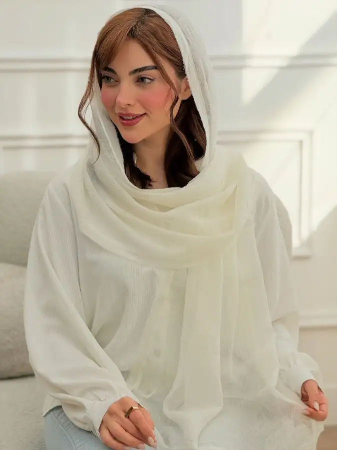 شال حریر ایتالیایی مارک وارداتی