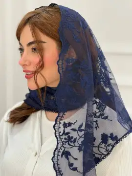 روسری دانتل سه گوش انحصاری — مدل ۷۰۸ — تصویر ۹