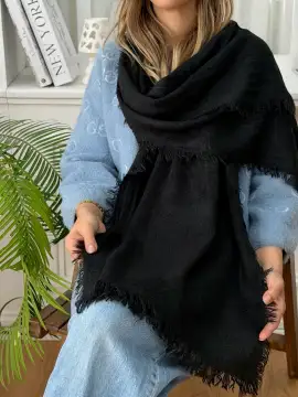 شال پاییزه حوله ای دورریش — تصویر ۲