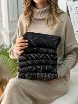 شال موهر حوله ای پک مشکی — تصویر ۲