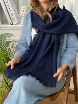 شال بوکله ساده بدون پولک — تصویر ۲