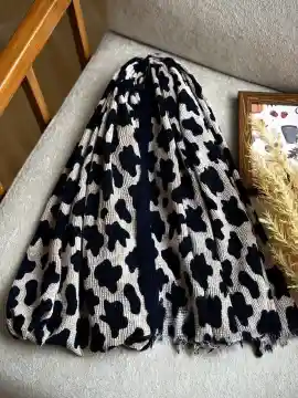 شال پاییزه کنفی دور ریش — مدل ۱۰۲۴ — تصویر ۶