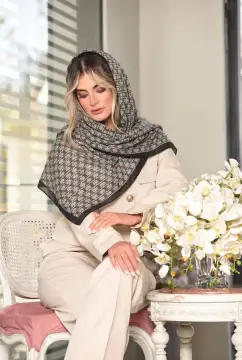روسری نخی پاییزه — مدل ۱۰۳۸ — تصویر ۵
