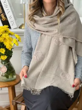 شال پاییزه وول مارک وارداتی — مدل ۱۱۱۰ — تصویر ۲