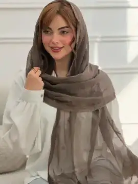 شال حریر ایتالیایی مارک وارداتی — تصویر ۲