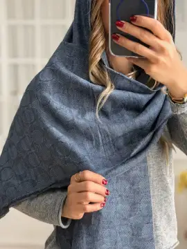 شال پاییزه کنفی دور ریش — مدل ۱۱۱۹ — تصویر ۱