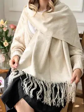 شال ریشه مخمل موهر — تصویر ۲