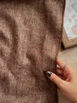 شال ملانژ دور خز — تصویر ۵