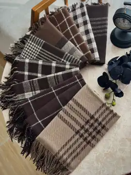 شال موهر پک قهوه ای