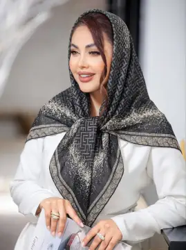 روسری نخی پاییزه دست دوز — مدل ۶۹۳ — تصویر ۵