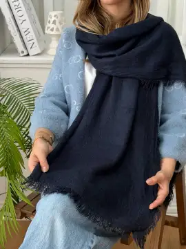 شال پاییزه حوله ای دورریش — تصویر ۳