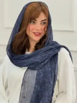 شال حریر ابریشم ایتالیایی ابروبادی — تصویر ۴