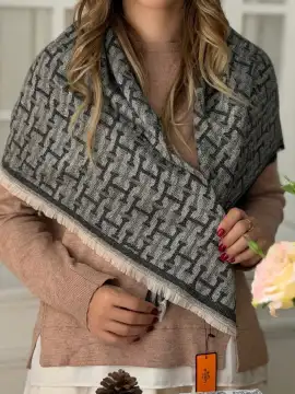 روسری موهر مارک هرمس وارداتی — تصویر ۳