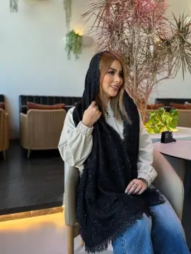 شال بوکله پولکی گرم بالا وارداتی — تصویر ۲