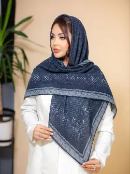 روسری نخی پاییزه دست دوز — مدل ۶۹۳ — تصویر ۲