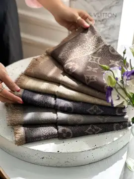 شال پاییزه لمه دار طرح — تصویر ۲