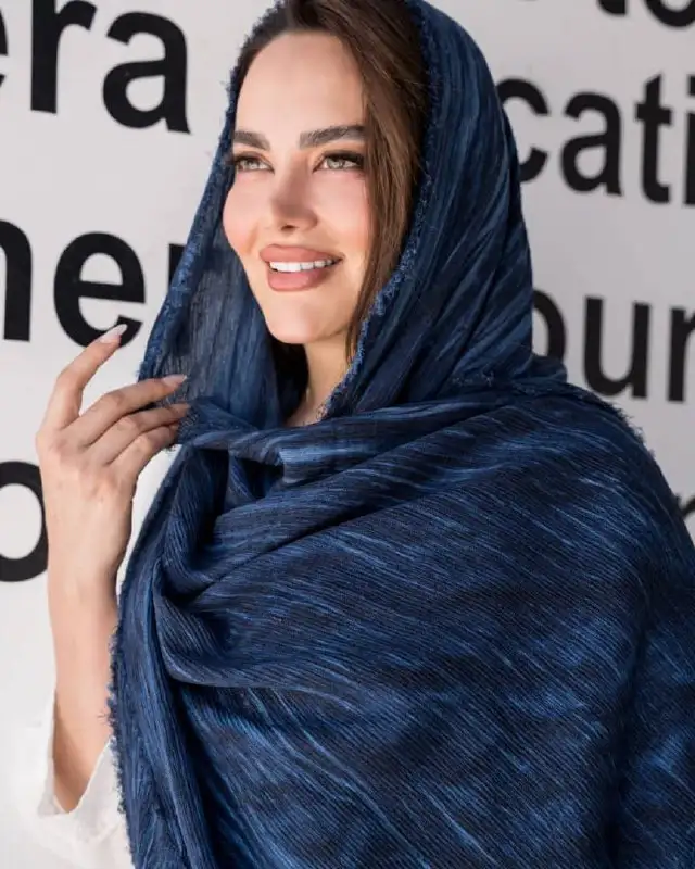 شال پاییزه ابرنگی
