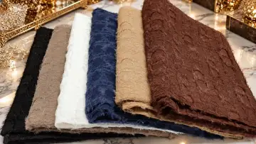 شال نخی خز دار