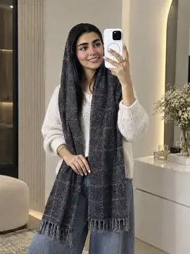 شال موهر لمه دار وارداتی اورجینال — تصویر ۲
