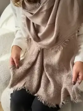 شال وول دستک حصیری اورجینال — تصویر ۴