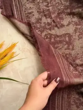 روسری کشمیر شاین اورجینال — تصویر ۵