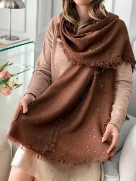 شال پولکی وول وارداتی — تصویر ۳