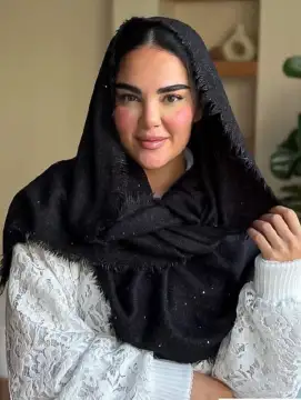 شال بوکله پولکی گرم بالا وارداتی — تصویر ۳