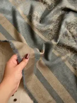 روسری کشمیر لمه دورو. وارداتی — تصویر ۴