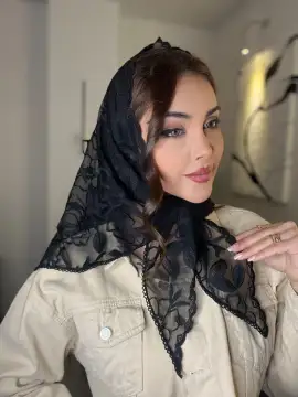 روسری دانتل سه گوش انحصاری