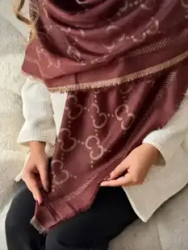 روسری کشمیر شاین اورجینال — تصویر ۴