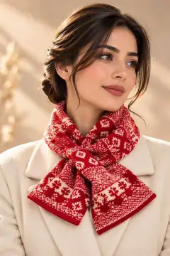 شال گردن پاپیونی وارداتی — تصویر ۴