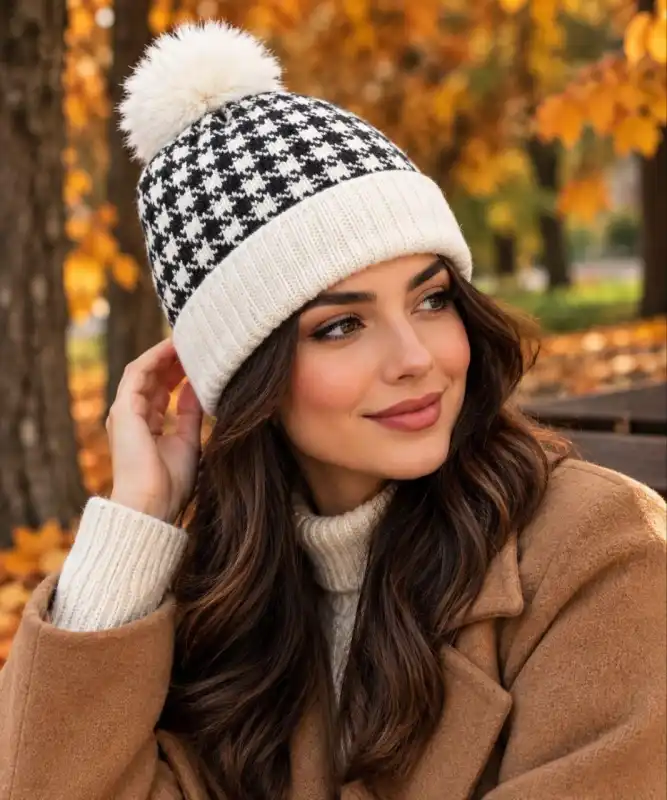 کلاه داخل خز وارداتی