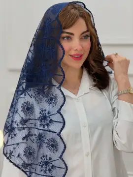 روسری دانتل سه گوش انحصاری — مدل ۷۰۸ — تصویر ۱