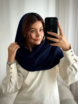 شال مراکشی حاشیه نگین پارچه وارداتی — تصویر ۹