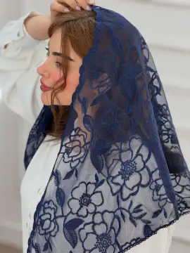 روسری دانتل سه گوش انحصاری — مدل ۷۰۸ — تصویر ۶