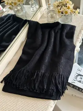 شال مشکی موهر داغی مارک وارداتی — تصویر ۴