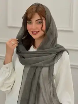 شال حریر ابریشم ایتالیایی ابروبادی — تصویر ۶