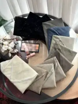 روسری نخی پولکی وارداتی