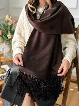 شال ریشه مخمل موهر — تصویر ۳