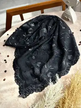 روسری خامه دوزی کبریتی قواره ۱۴۰ — تصویر ۶