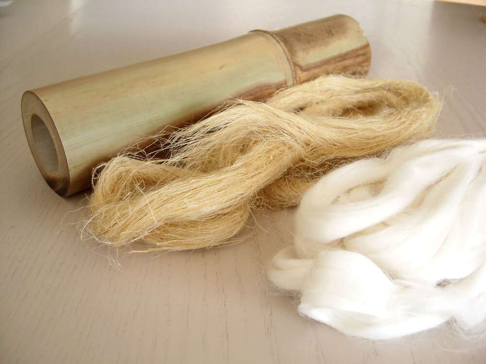 bamboo fibers